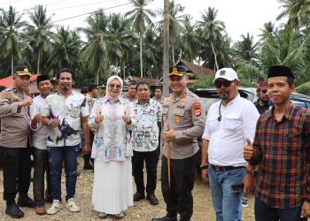 Kapolres Bulukumba Berikan Bantuan Sumur Bor di Masjid Al-Amin Kajang