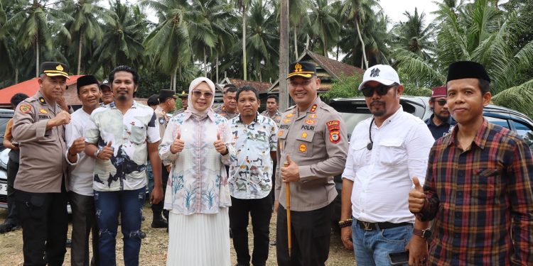 Kapolres Bulukumba Berikan Bantuan Sumur Bor di Masjid Al-Amin Kajang