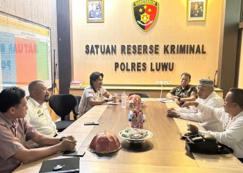 Personel Sat Reskrim Polres Luwu Sosialisasi KUHP dan KUHAP Terbaru