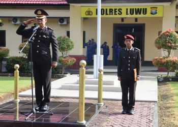 Kobarkan Semangat Pancasila, Polres Luwu Gelar Upacara Hari Lahir Pancasila 2026