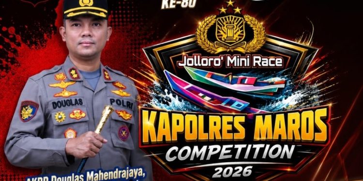 Ratusan Peserta Akan Ramaikan Lomba Balap Jolloro’ Mini Kapolres Maros Cup Dalam Rangka HUT Bhayangkara ke-80