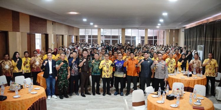 Kapolres Soppeng Hadiri Pelepasan Petugas Sensus BPS, Dukung Penyediaan Data Akurat untuk Pembangunan Daerah