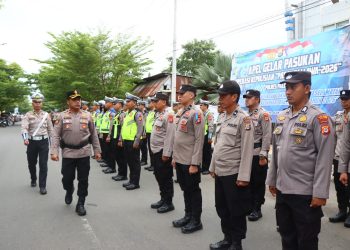 Waka Polres Palopo Pimpin Apel Gelar Pasukan Ops Patuh Pallawa 2026