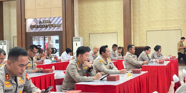 Kapolres Selayar Hadiri Taklimat Awal Audit Kinerja Itwasum Polri Tahan II