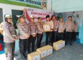 Dalam Rangka Hari Bhayangkara Ke-80, Satlantas Polres Parepare Beri Sembako ke Warga Sejahtera