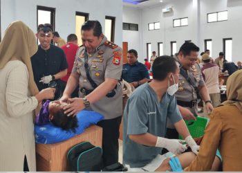 Wujud Polri untuk Masyarakat, Polres Selayar Tebar Manfaat Lewat Sunatan Massal dan Layanan Kesehatan