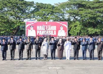 Kapolrestabes Makassar Ikuti Upacara Peringatan Hari Lahir Pancasila