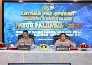 Ini Penekanan Kapolrestabes Makassar ke Personel Saat Pimpin Latpra Ops Patuh Pallawa