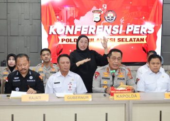 Kapolda Sulsel Rilis Hasil Pengungkapan 70 Kg Sabu Jaringan Internasional