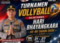 Kapolres Wajo Akan Gelar Turnamen Voli Antar Personel Dalam Rangka Hari Bhayangkara ke-80