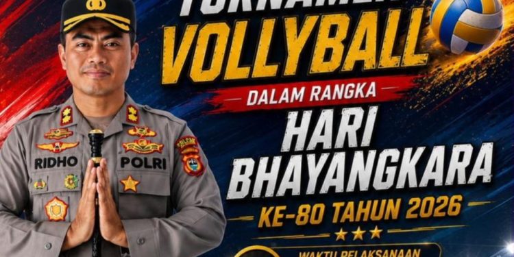 Kapolres Wajo Akan Gelar Turnamen Voli Antar Personel Dalam Rangka Hari Bhayangkara ke-80