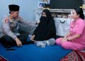 Peringati Hari Bhayangkara ke-80, Kapolres Sidrap bersama Ketua Bhayangkari Gelar Anjangsana