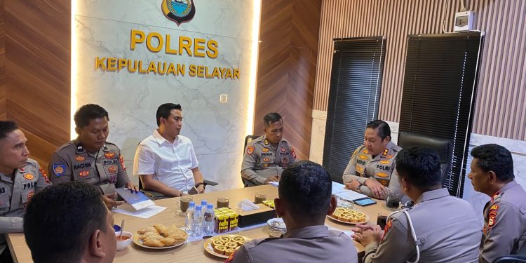 Dalam Rangka Hari Bhayangkara ke-80, Kapolres Selayar Pimpin Rapat Persiapan Lomba dan Baksos