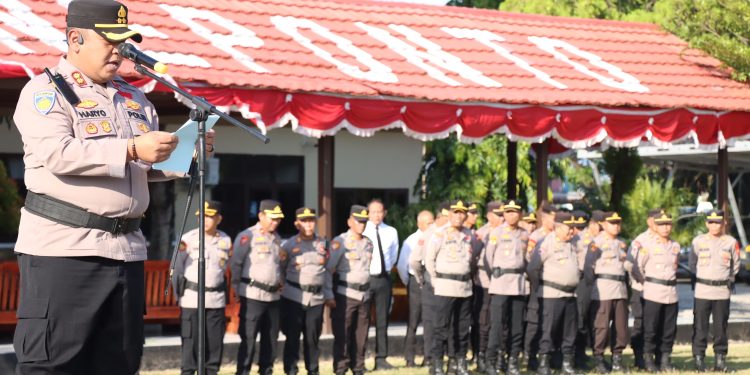 Pimpin Kenaikan Pangkat 28 Personel, Kapolres Jeneponto:  Bukti Apresiasi atas Dedikasi dan Loyalitas