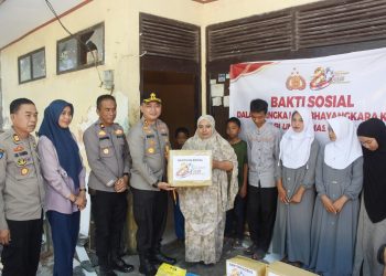 Peringati Hari Bhayangkara ke-80, Kapolres Bulukumba Beri Bantuan di Panti Asuhan Ar-Riyadh