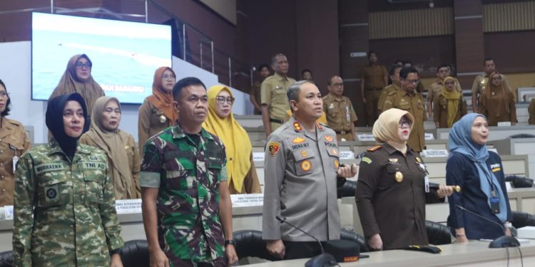 Kapolres Parepare Hadiri Pencanangan dan Komitmen Bersama Pelaksanaan Sensus Ekonomi 2026