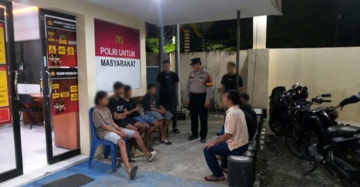 Kapolres Selayar Soroti Bahaya Miras Usai Personel Amankan 6 Remaja Yang Lempar Rumah Warga