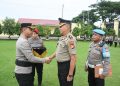 Kapolres Bulukumba Pimpin Upacara Kenaikan Pangkat Pengabdian Anggota