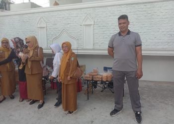 Jaga Sitkamtibmas, Kanit Binpolmas Polres Parepare Sambangi Pasar Murah
