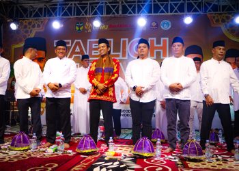 Personel Polres Luwu Sukses Kawal Tabligh Akbar Ust Abdul Somad