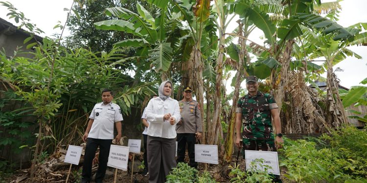 Kapolres Parepare Tanam Bibit Cabai Bersama Wagub Sulsel di Lumpue