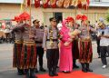 Bukan Sekadar Penyambutan, Tari Paduppa dan Angngaru Iringi Langkah Awal Kapolresta Gowa Mengabdi