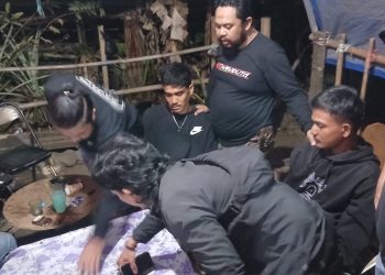 Jatanras Polres Maros Amankan Komplotan Pemuda Yang Asik Judi Qiu-Qiu
