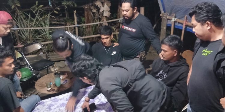 Jatanras Polres Maros Amankan Komplotan Pemuda Yang Asik Judi Qiu-Qiu
