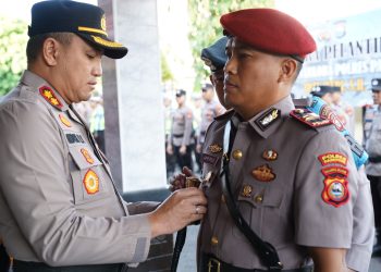 Kapolres Parepare Pimpin Upacara Pelantikan Kasat Narkoba