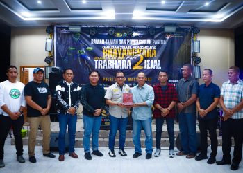 Momen Haru, AKBP Adnan Pandibu Pamit ke Personel dan Panitia Jejal Trabhara Part 2