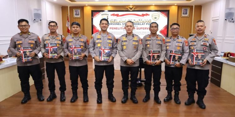 Kapolrestabes Makassar Sambut Tim Penelitian dan Supervisi STIK Lemdiklat Polri