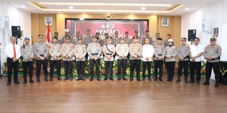 Kapolrestabes Makassar Pimpin Upacara Penyerahan Jabatan Kasat Reskrim