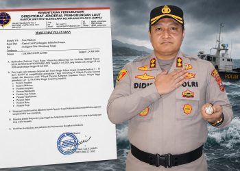BMKG Keluarkan Peringatan Dini Gelombang Tinggi, Kapolres Selayar Imbau Kapal Rakyat dan Nelayan Tak Melaut