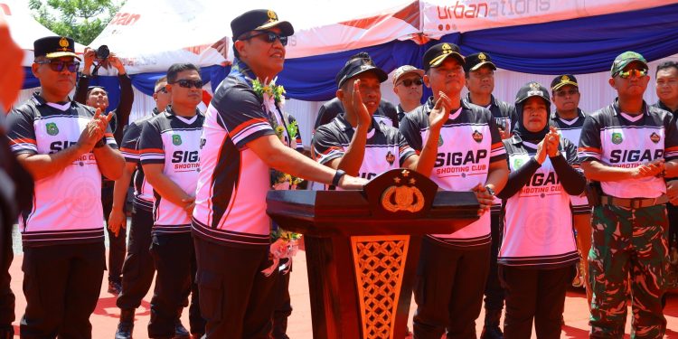 Kapolda Sulsel Resmikan Lapangan Tembak Tathya Dharaka dan Buka Kejuaraan Menembak Bupati Sidrap Cup II