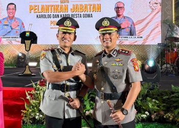 Serah Terima Jabatan Kapolres Maros, Tongkat Estafet Kepemimpinan Resmi Beralih