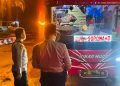 Personel Polres Luwu Gerak Cepat Tangani Pelemparan Bus di Suli