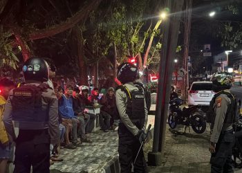 Cegah Tawuran, Balap Liar dan Kriminalitas, Sat Samapta Polres Tana Toraja Intensifkan Patroli