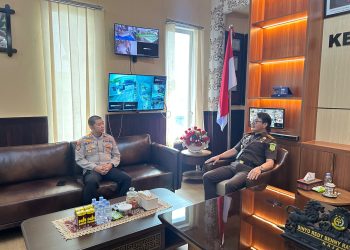 Kapolres Palopo Jalin Silaturahmi Dan Koordinasi Aph Dengan Kejaksaan Negeri Palopo