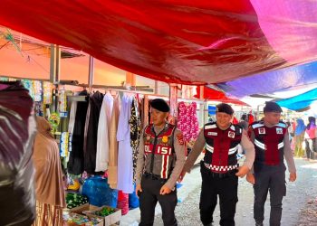 Patroli Humanis Sat Samapta Polres Luwu di Pasar Suli, Perkuat Rasa Aman dan Cegah Premanisme