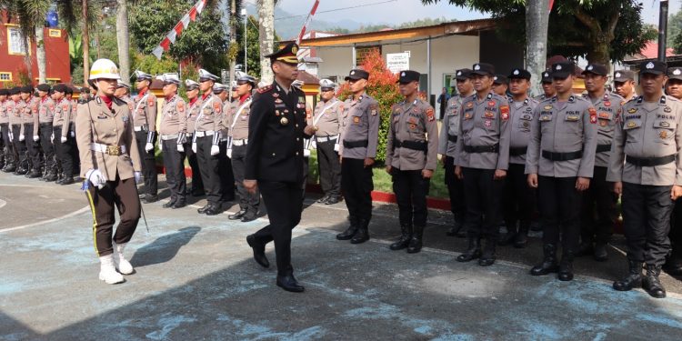 Peringati Hari Bhayangkara Ke-80, Kapolres Tator Berkomitmen Hadirkan Pelayanan Humanis dan Responsif