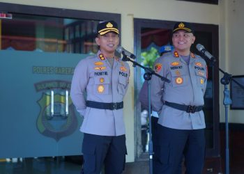Suasana Haru Warnai Pisah Sambut, AKBP Phunky Resmi Jabat Kapolres Parepare