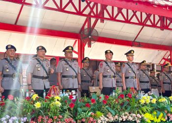 Kapolres Maros Hadiri Upacara Pembukaan Pendidikan Pembentukan Bintara Polri Gelombang II