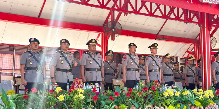 Kapolres Maros Hadiri Upacara Pembukaan Pendidikan Pembentukan Bintara Polri Gelombang II