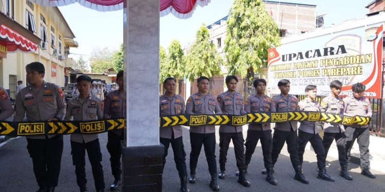 Tingkatkan Keterampilan, Personel Polres Parepare Melakukan Pelatihan Dalmas