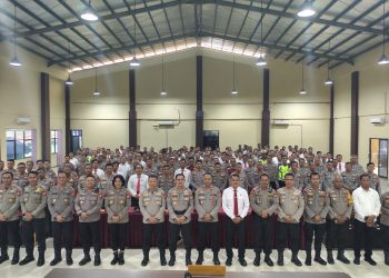 Kapolresta Gowa Sampaikan Sembilan Commander Wish Sebagai Pedoman Kinerja Seluruh Personel