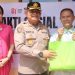 Kapolres Torut bersama Ketua Bhayangkari Gelar Baksos Semarak HUT Ke-81 RI
