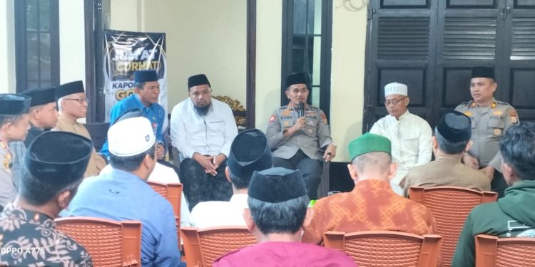 Jumat Curhat Kapolresta Gowa di Bontonompo, Serap Aspirasi Warga dan Perkuat Sinergi