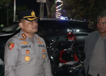 Kapolres Toraja Utara Pimpin Patroli Gabungan, Pastikan Harkamtibmas Tetap Terjaga
