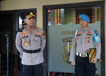 Pimpin Apel Perdana Sebagai Kapolres Parepare, Ini Arahan AKBP Phunky ke Personel
