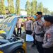 Optimalkan Kesiapan Personel Dalam Pelaksanaan Tugas, Kapolres Enrekang Pimpin Pemeriksaan Kendaraan Dinas